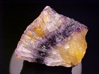 Classic Old "Blue John" Fluorite Crystal Old TOR Mine England  