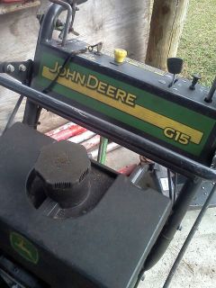 John Deere G 15  