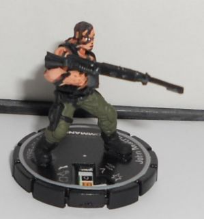 Custom Heroclix John Matrix Figure Commando Arnold  