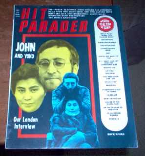 Hit Parader Magazine 1970 John Lennon Moody Blues Cream Bonzo Dog Band Al Kooper  