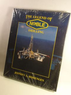 2001 RODENGEN 1st Legend of Noble Drilling SHRINKWRAP NEW OIL RIG EXPLORATION NR  