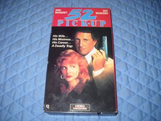 52 Pick Up VHS 1989 Roy Scheider Vanity Ann Margret John Glover 013132916316  