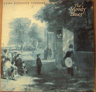 Moody Blues Long Distance Voyager LP Early 80s Prog Rock Gatefold John Lodge  