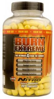 John Scott's Nitro Burn Extreme 201 Caps Fat Burner  
