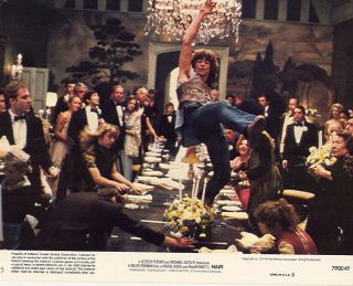 1979 Movie Still "Hair" Treat Williams Table Dancing  