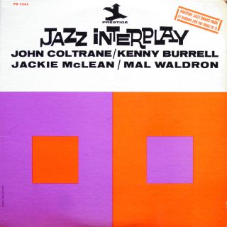 John Coltrane Kenny Burrell Jazz Interplay LP Prestige PR 7341 US 1964 RVG Mono  