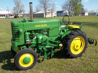 John Deere M Tractor Cultivators Sharp  