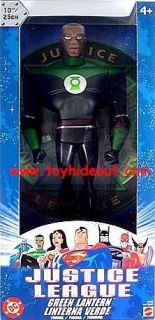 Mattel DC Justice League Unlimited 10" Green Lantern John Stewart Action Figure  