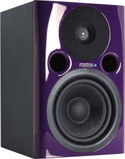 Fostex Powered Studio Monitor Pair Purple  