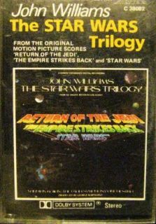John Williams The Star Wars Trilogy Cassette Tape 1983  