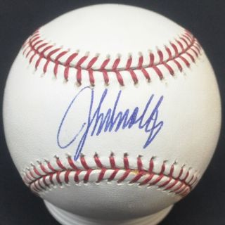 JOHN SMOLTZ Hand signed Autographed Baseball ball PSA DNA COA  