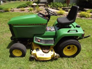 John Deere 425 Garden Tractor with Mower Deck and 3 Point Hitch  
