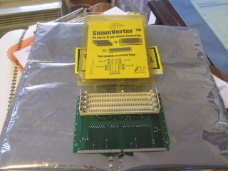 Simmverter 30 Pin to 72 Pin SIMM Converter High Profile Model C  