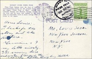 John Ringling North Autograph Letter Signed  