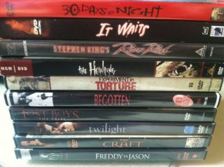 DVD Lot of 10 Horror Films Howling Begotten Experiment in Torture  