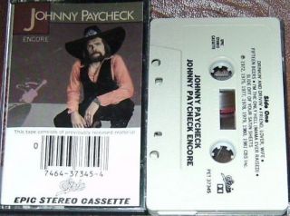 Johnny Paycheck Encore Cassette  