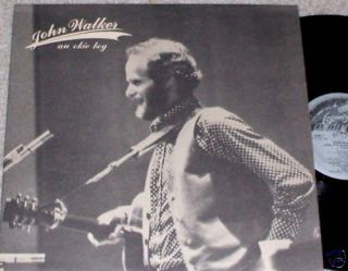 John Walker An Okie Boy LP Candy Apple Label  