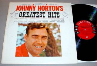Johnny Horton LP Columbia CL1596 Greatest Hits 1961  