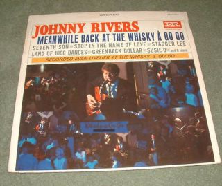 Johnny Rivers Meanwhile Back at The Whisky A Go Go LP  