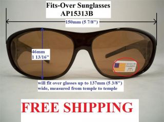 Polarized Fit Over Sunglasses Gogglesshield 15313 New  