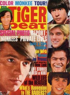 Tiger Beat October 1967 Monkees  