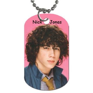 Jonas Brothers Nick Jonas Hot Dog Tag Key Chain  