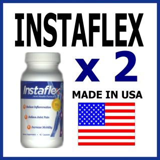 Instaflex Joint Support Lot of 2 Bottles USA Made NEW Free Shipping  