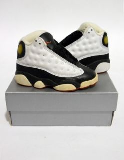 Vintage 90s DS Air Jordan XIII Childrens Basketball Leather Kids Shoes 10c H2  