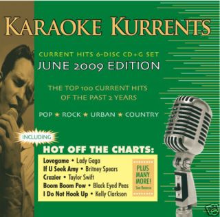 Emerson GQ100 CDG USB Karaoke Player w 730 Hot Sg KARAOKE KURRENTS 2009  