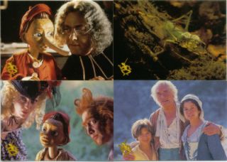 THE ADVENTURES OF PINOCCHIO Live Action Movie Complete Trading Card Set 1996  