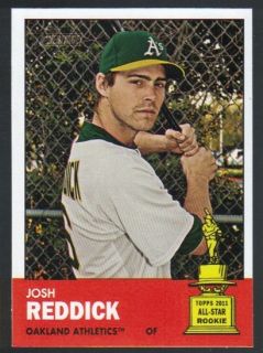 2012 Topps Heritage Baseball 355 Josh Reddick Oakland A's Athletics  