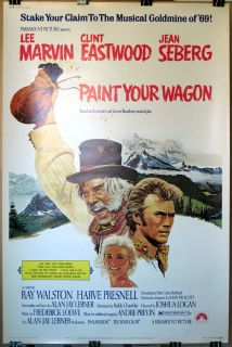 Paint Your Wagon Clint Eastwood Lee Marvin 1969 40x60  