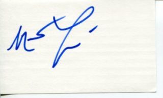 Matthew Lillard Scooby Doo THIR13EN Ghosts Scream SLC Punk Signed Autograph  