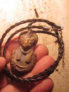 Bast Bastet Egyptian Necklace Cat Goddess of Music Dance Joy Protection  