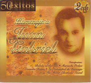 Homenaje A Juan Gabriel CD NEW 2 Disc Set Banda El Recodo 50 Exitos  