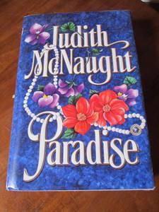 Paradise Judith McNaught 1991 Hard Back Book w Cover Mint Condition Jc123  