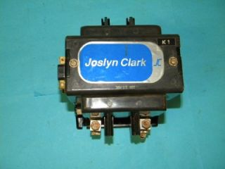 Joslyn Clark Contactor 2 Pole 120VAC Coil  
