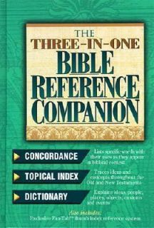 The Three in one Bible Reference Companion Super Value Edition, Thomas