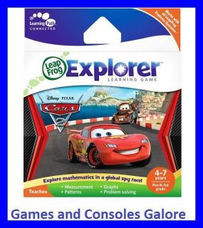 NEW Just Released LeapPad, Leap Pad Leapster Explorer Cars 2 Game 4