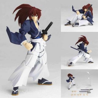109 Rurouni Kenshin Himura Battohsai Action Figure Kaiyodo