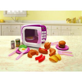 Just Like Home Microwave Oven Pink zTS