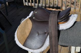 Childs English Jumping Saddle 13 Includes Pad and Cinch 