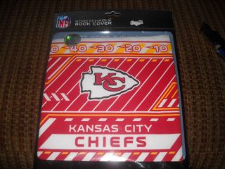 Kansas City Chiefs Stretchable Book Cover New in Package
