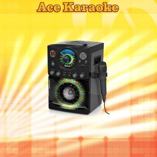 Singing Machine SML 385 CDG Karaoke Machine with Sound and Disco Light