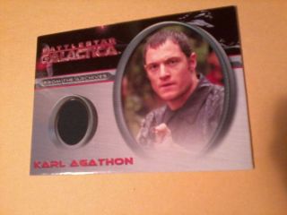 Battlestar Galactica Costume Card Karl Agathon