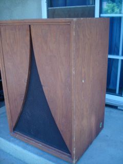 Vintage Karlson Cabinet with 604C Duplex Speaker w 1600A Crossover