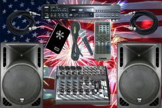 Karaoke System DJ Machine Player Hard Drive CAV 203 USB