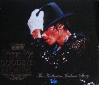 Katherine Jackson Never Can Say Goodbye Coffee Table Book Signed by