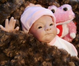 Baby Katie by Toby Morgan ULE 58 70 Precious Reborn Preemie Baby Girl