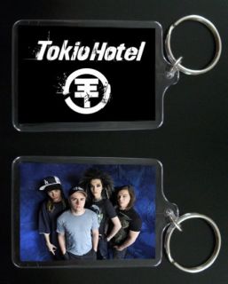 Bill and Tom Kaulitz Keychain Keyring Tokio Hotel